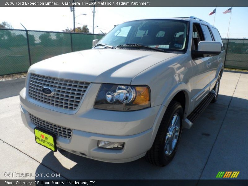 Cashmere Tri-Coat Metallic / Medium Parchment 2006 Ford Expedition Limited