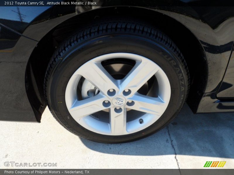 Attitude Black Metallic / Black 2012 Toyota Camry SE
