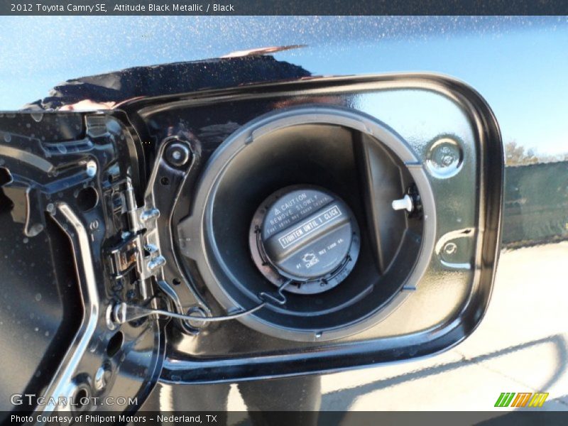 Attitude Black Metallic / Black 2012 Toyota Camry SE