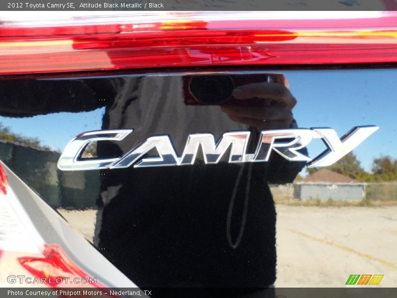 Attitude Black Metallic / Black 2012 Toyota Camry SE