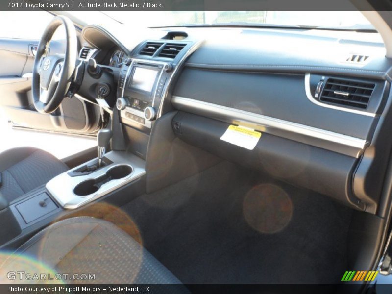 Attitude Black Metallic / Black 2012 Toyota Camry SE