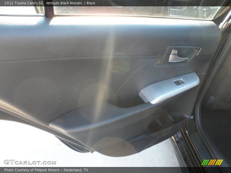 Attitude Black Metallic / Black 2012 Toyota Camry SE