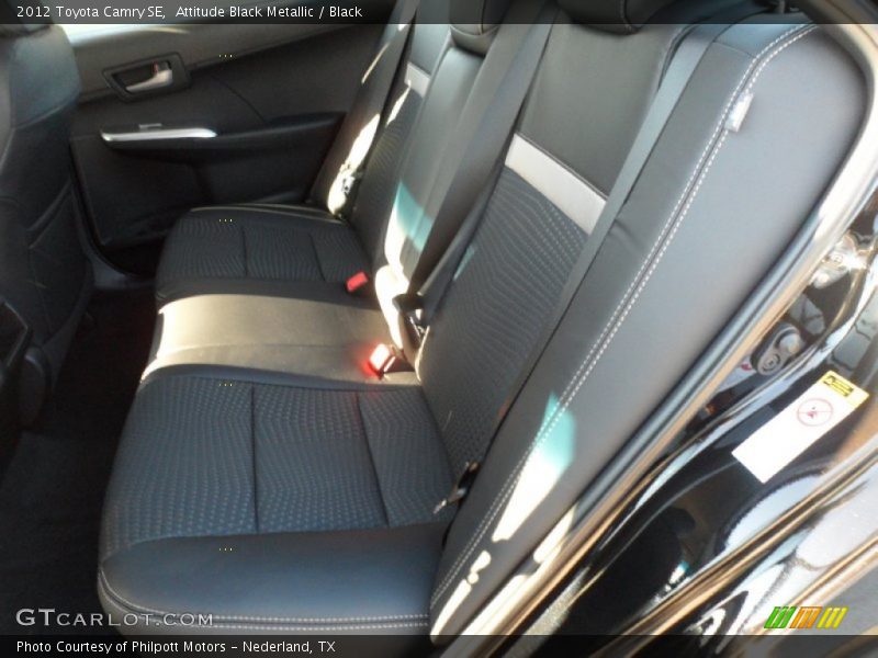 Attitude Black Metallic / Black 2012 Toyota Camry SE