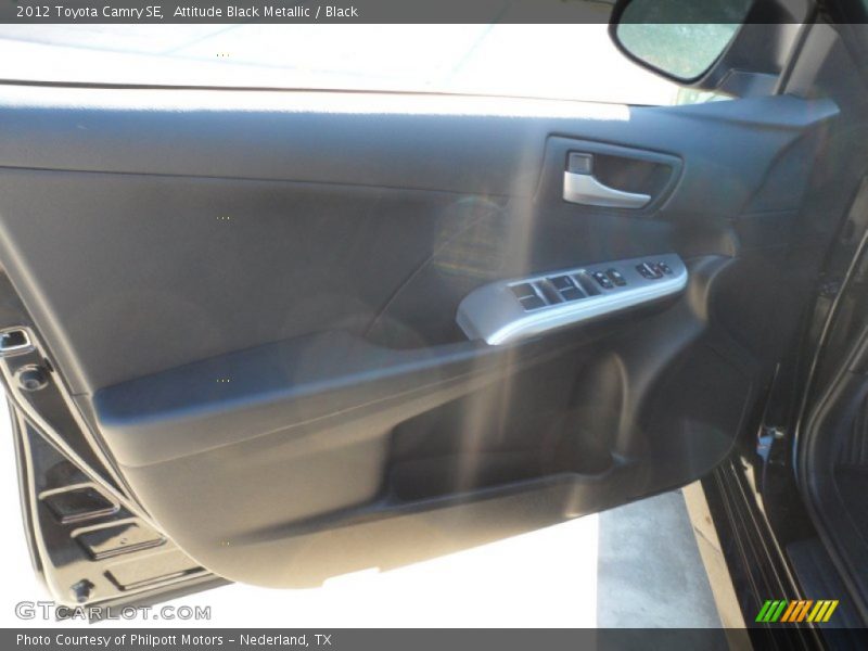 Attitude Black Metallic / Black 2012 Toyota Camry SE