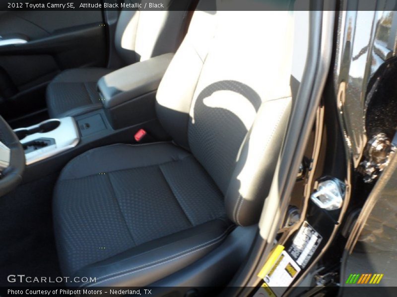 Attitude Black Metallic / Black 2012 Toyota Camry SE