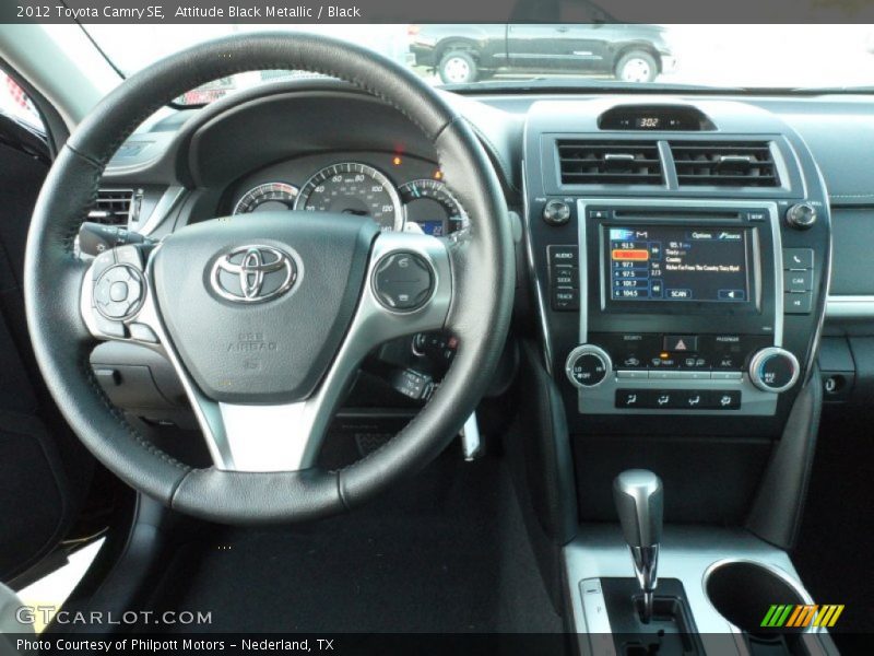 Attitude Black Metallic / Black 2012 Toyota Camry SE