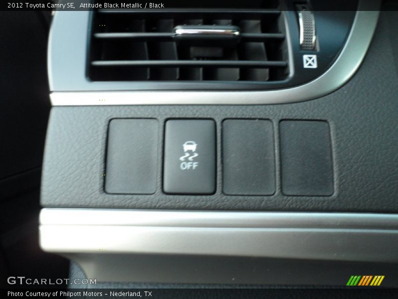 Attitude Black Metallic / Black 2012 Toyota Camry SE