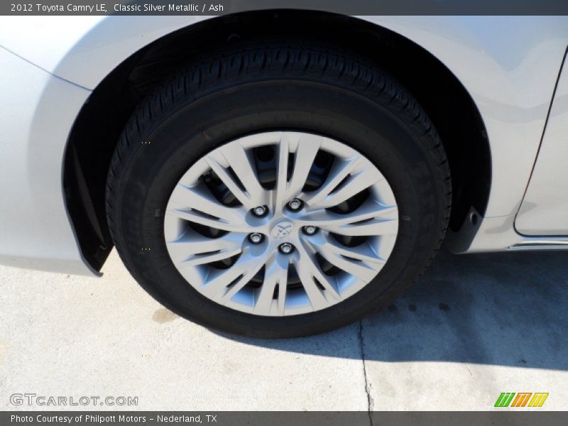 Classic Silver Metallic / Ash 2012 Toyota Camry LE
