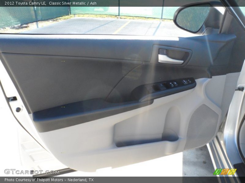 Classic Silver Metallic / Ash 2012 Toyota Camry LE