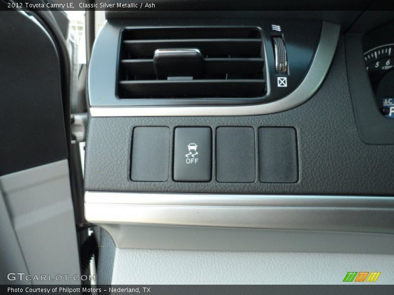 Classic Silver Metallic / Ash 2012 Toyota Camry LE