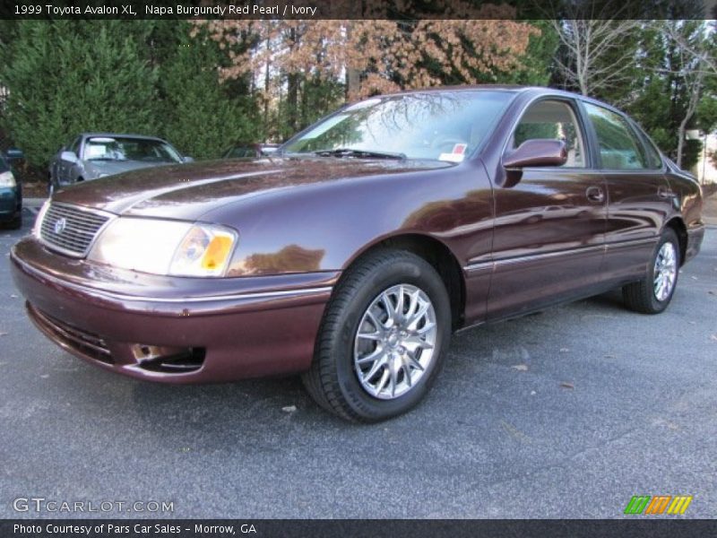 Napa Burgundy Red Pearl / Ivory 1999 Toyota Avalon XL