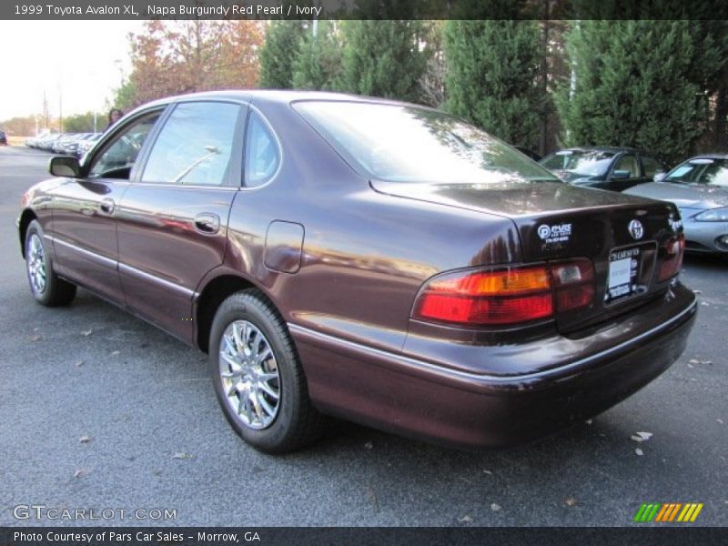 Napa Burgundy Red Pearl / Ivory 1999 Toyota Avalon XL