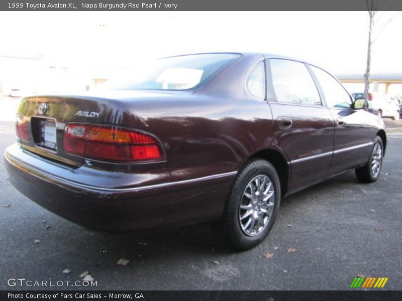 Napa Burgundy Red Pearl / Ivory 1999 Toyota Avalon XL
