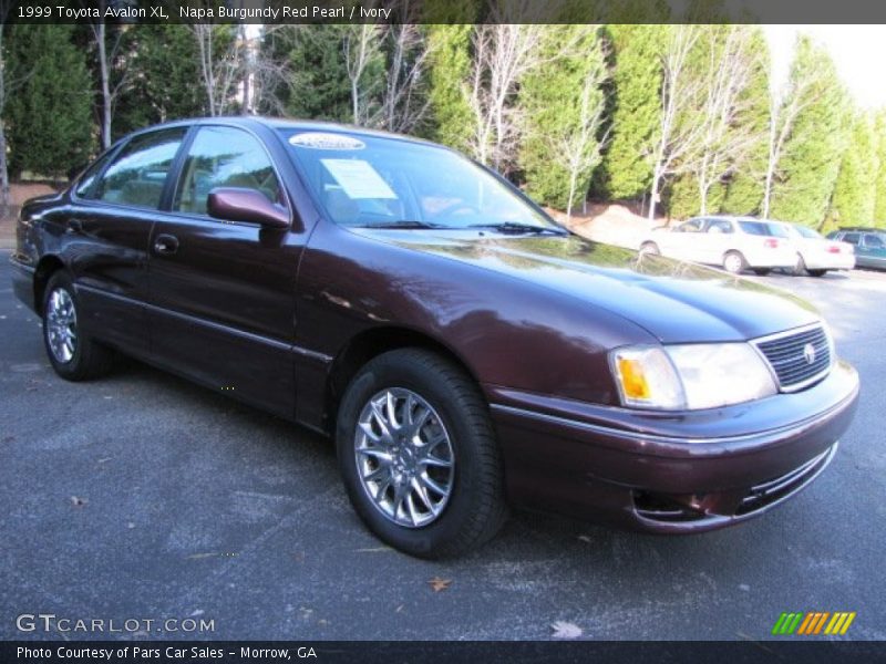 Napa Burgundy Red Pearl / Ivory 1999 Toyota Avalon XL
