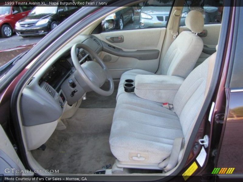 Napa Burgundy Red Pearl / Ivory 1999 Toyota Avalon XL