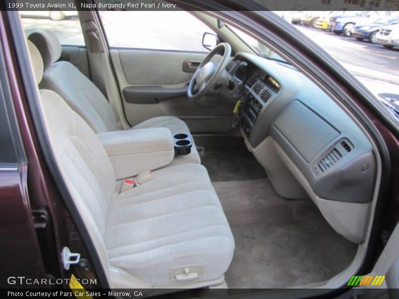 Napa Burgundy Red Pearl / Ivory 1999 Toyota Avalon XL