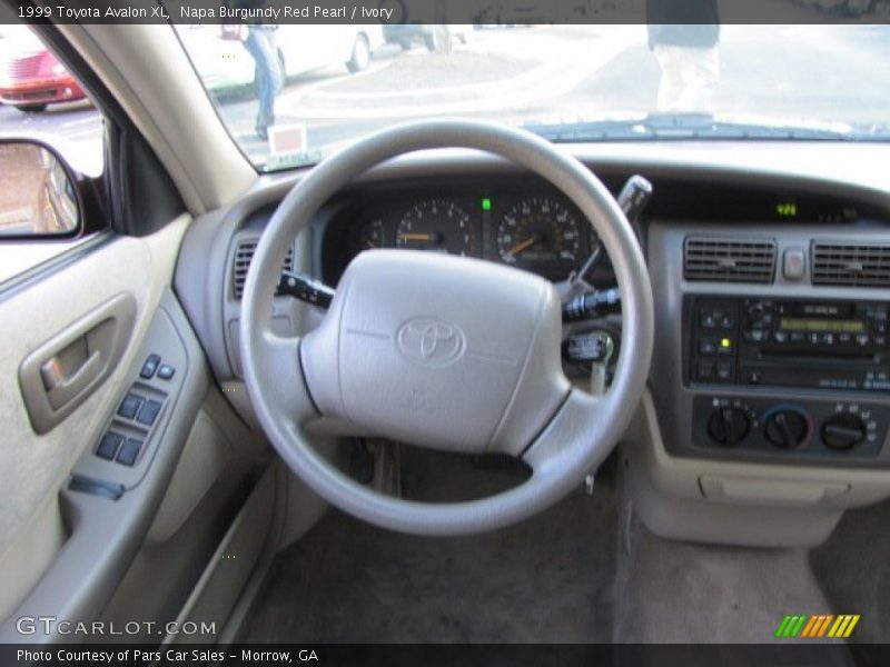 Napa Burgundy Red Pearl / Ivory 1999 Toyota Avalon XL