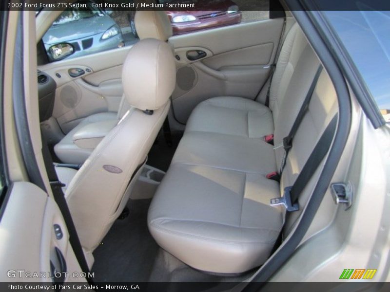 Fort Knox Gold / Medium Parchment 2002 Ford Focus ZTS Sedan