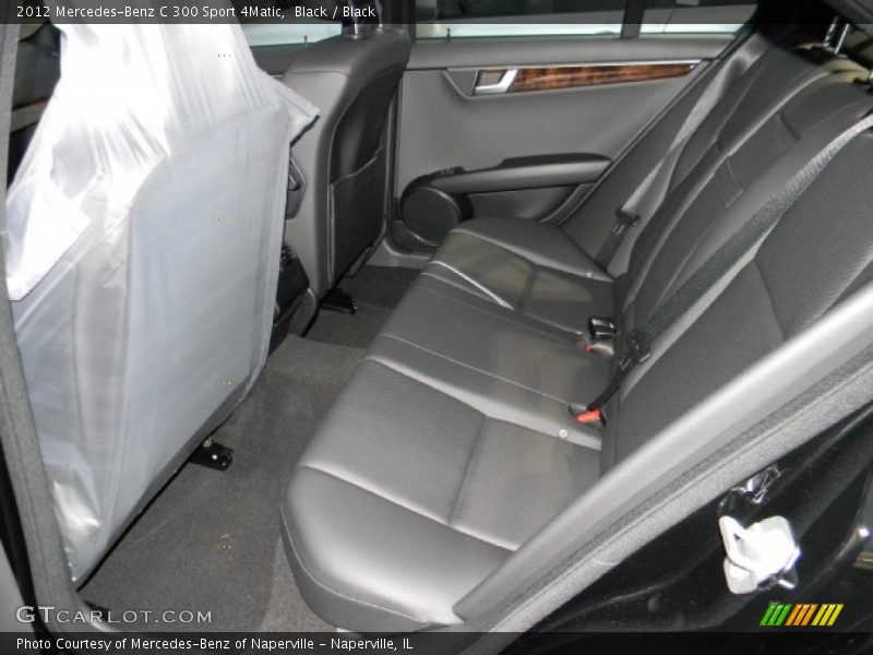 Black / Black 2012 Mercedes-Benz C 300 Sport 4Matic