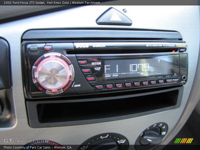 Fort Knox Gold / Medium Parchment 2002 Ford Focus ZTS Sedan