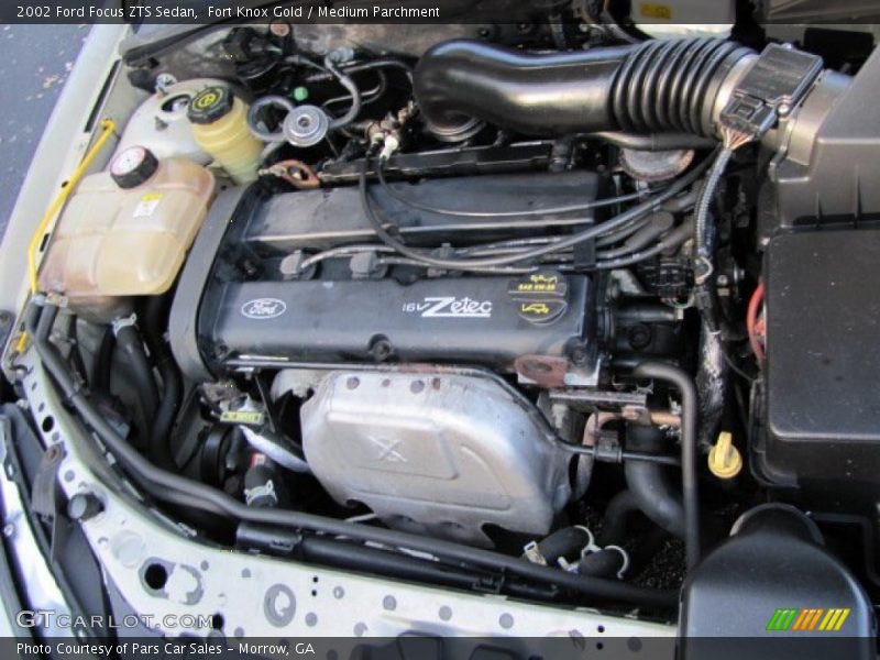  2002 Focus ZTS Sedan Engine - 2.0 Liter DOHC 16-Valve Zetec 4 Cylinder