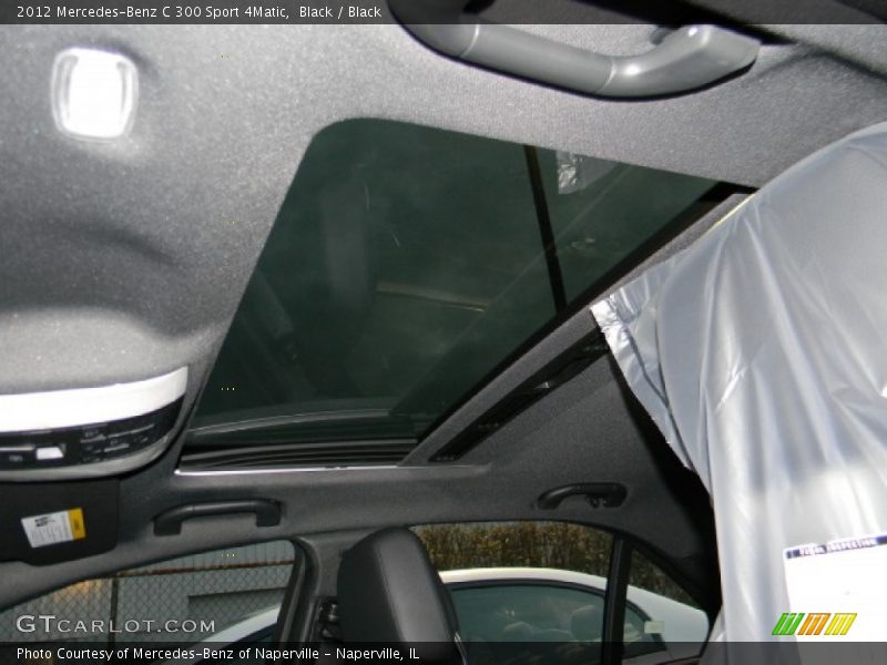 Black / Black 2012 Mercedes-Benz C 300 Sport 4Matic