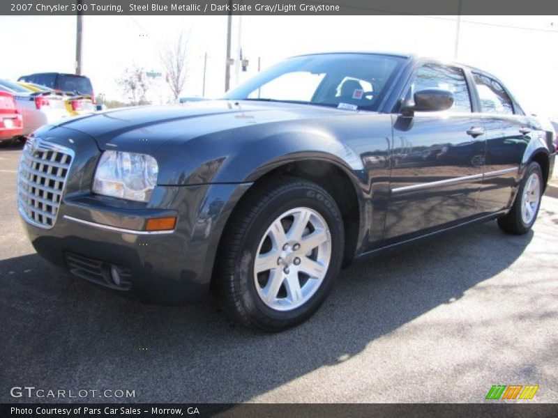 Steel Blue Metallic / Dark Slate Gray/Light Graystone 2007 Chrysler 300 Touring