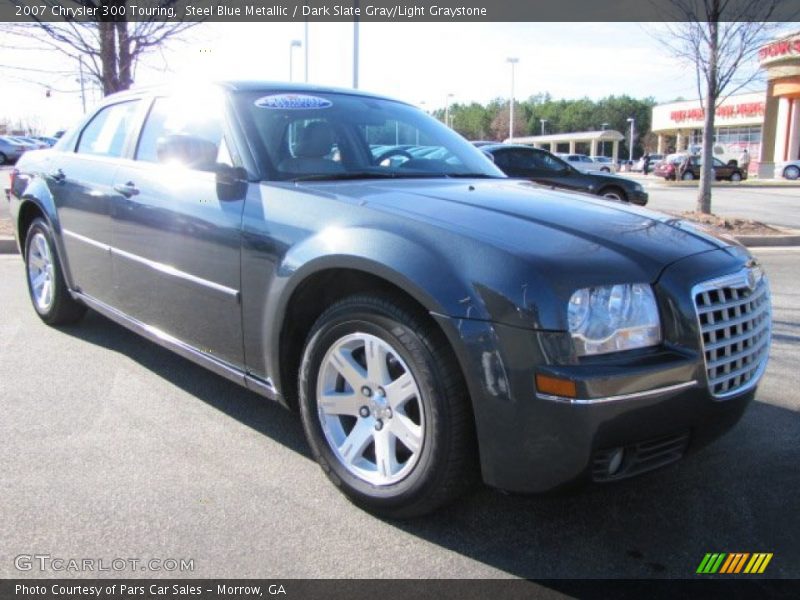 Steel Blue Metallic / Dark Slate Gray/Light Graystone 2007 Chrysler 300 Touring