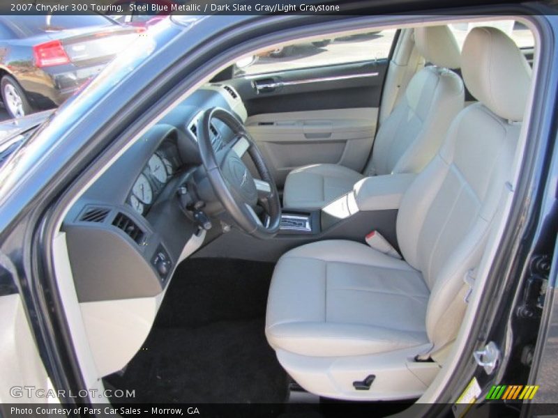Steel Blue Metallic / Dark Slate Gray/Light Graystone 2007 Chrysler 300 Touring
