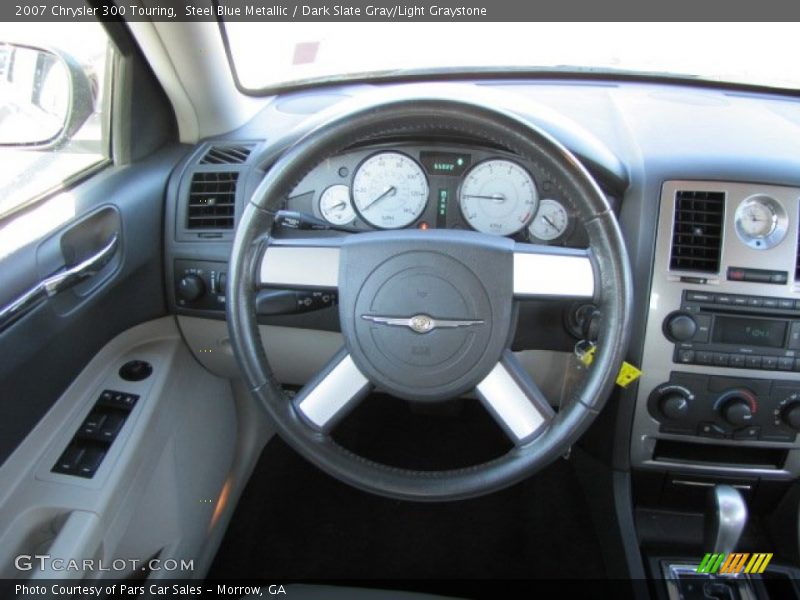 Steel Blue Metallic / Dark Slate Gray/Light Graystone 2007 Chrysler 300 Touring