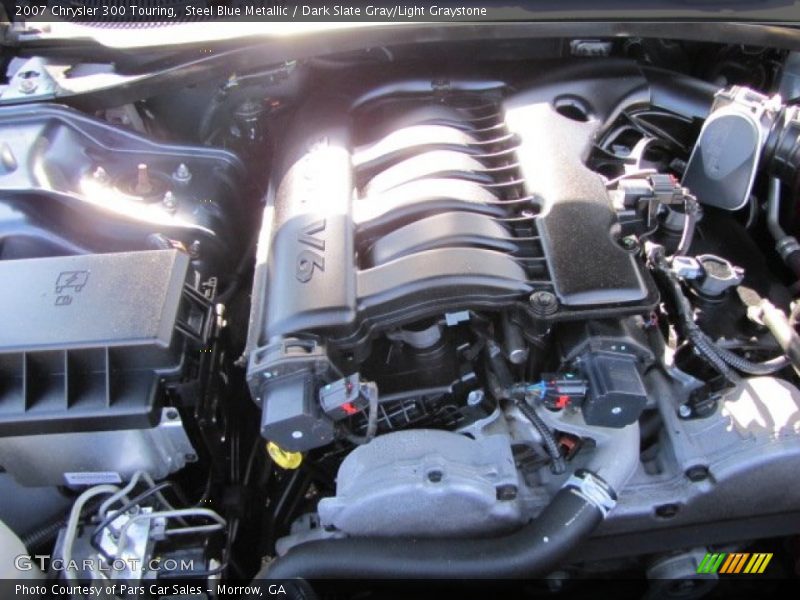 Steel Blue Metallic / Dark Slate Gray/Light Graystone 2007 Chrysler 300 Touring
