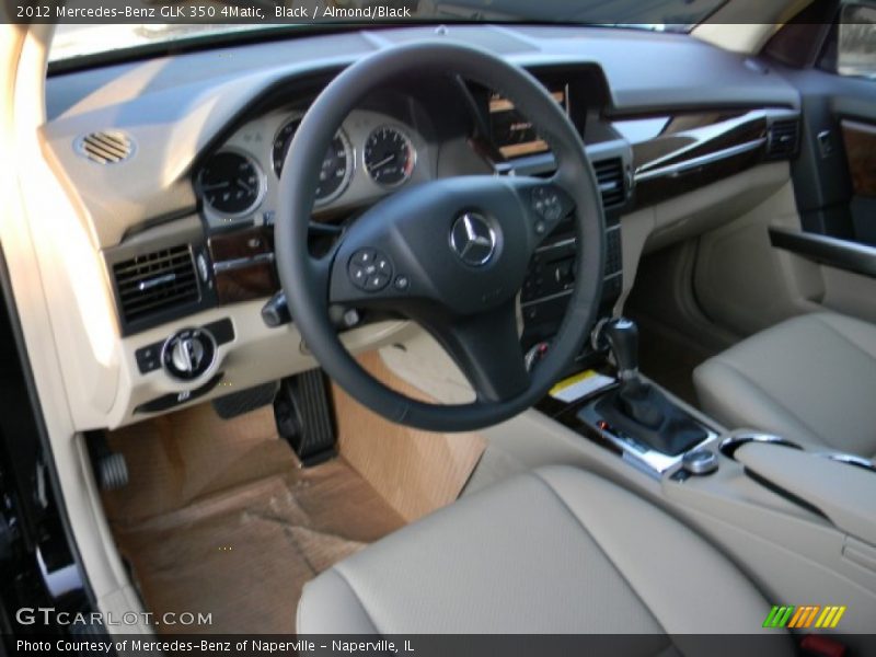 Black / Almond/Black 2012 Mercedes-Benz GLK 350 4Matic