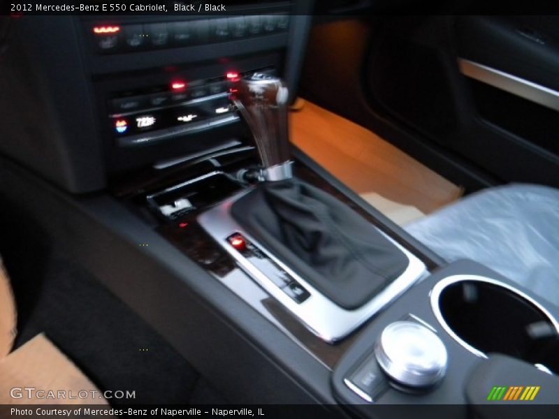 Black / Black 2012 Mercedes-Benz E 550 Cabriolet