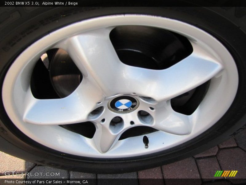 Alpine White / Beige 2002 BMW X5 3.0i