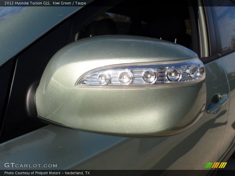 Kiwi Green / Taupe 2012 Hyundai Tucson GLS