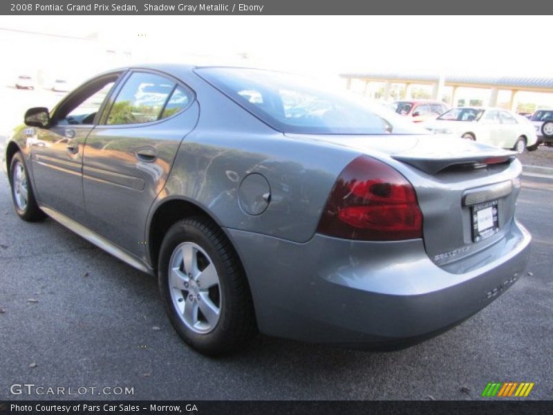 Shadow Gray Metallic / Ebony 2008 Pontiac Grand Prix Sedan