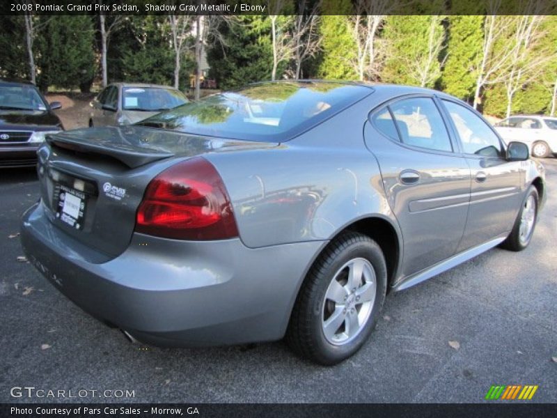 Shadow Gray Metallic / Ebony 2008 Pontiac Grand Prix Sedan