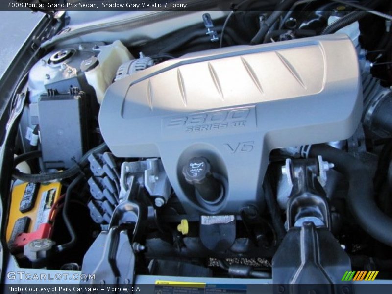 Shadow Gray Metallic / Ebony 2008 Pontiac Grand Prix Sedan