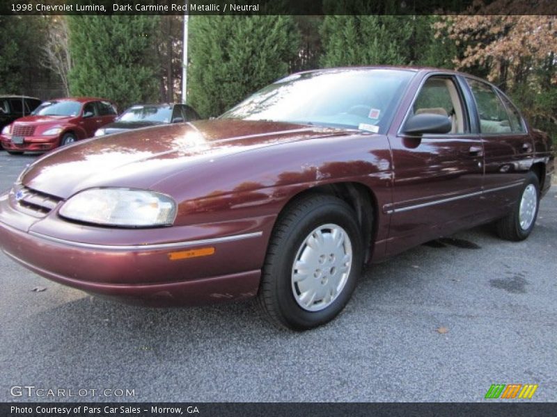 Dark Carmine Red Metallic / Neutral 1998 Chevrolet Lumina