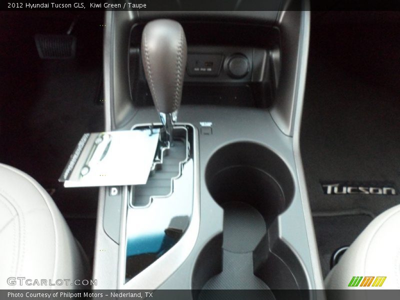 Kiwi Green / Taupe 2012 Hyundai Tucson GLS