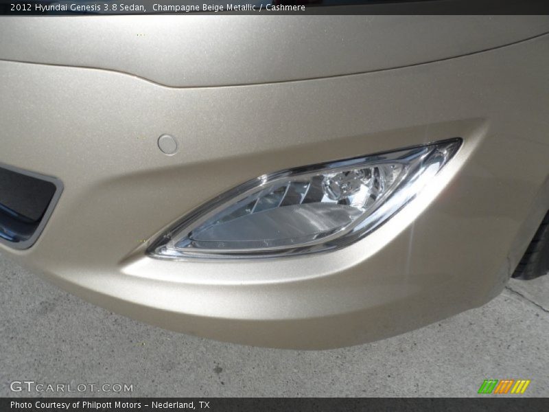 Champagne Beige Metallic / Cashmere 2012 Hyundai Genesis 3.8 Sedan