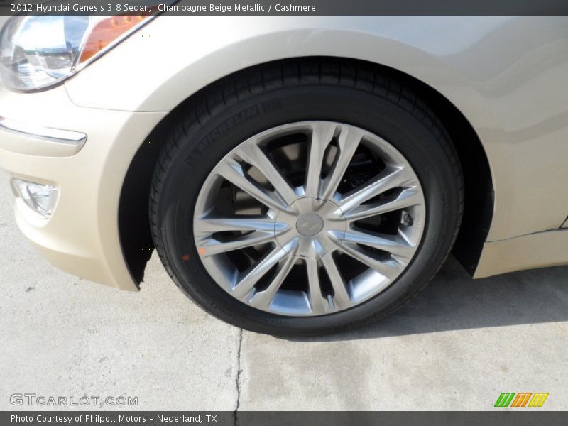  2012 Genesis 3.8 Sedan Wheel