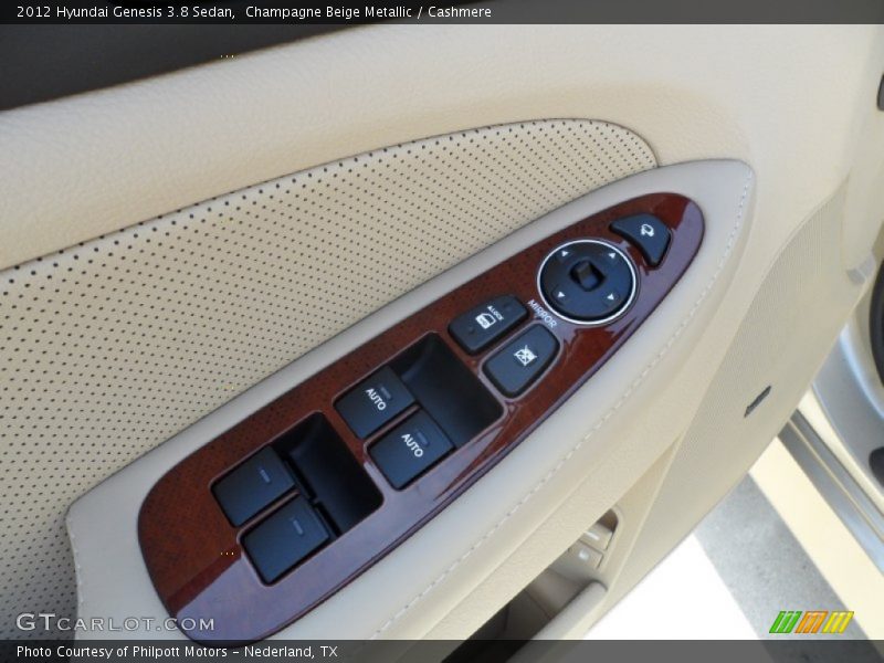 Champagne Beige Metallic / Cashmere 2012 Hyundai Genesis 3.8 Sedan