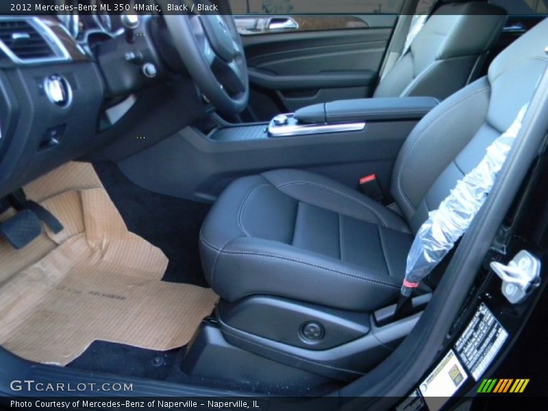 Black / Black 2012 Mercedes-Benz ML 350 4Matic