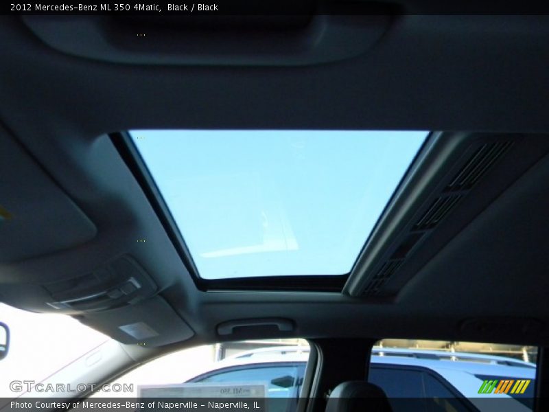 Black / Black 2012 Mercedes-Benz ML 350 4Matic