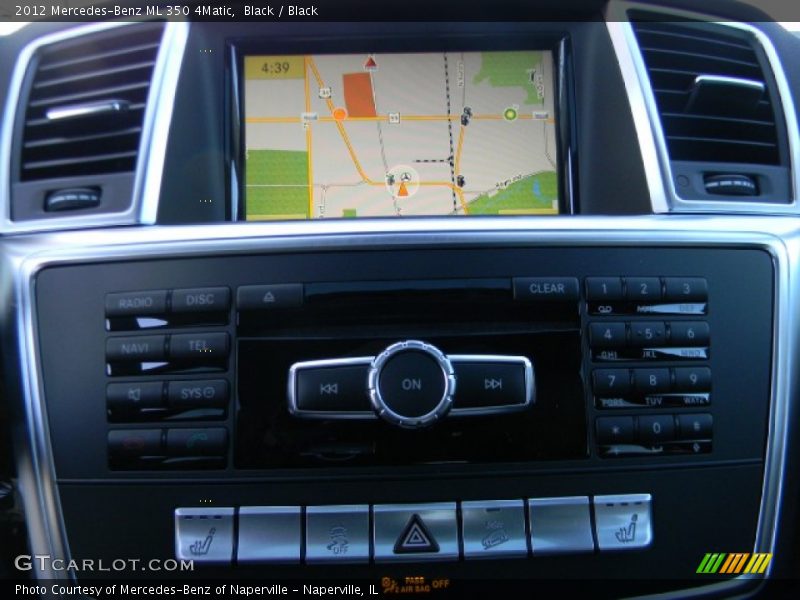 Black / Black 2012 Mercedes-Benz ML 350 4Matic