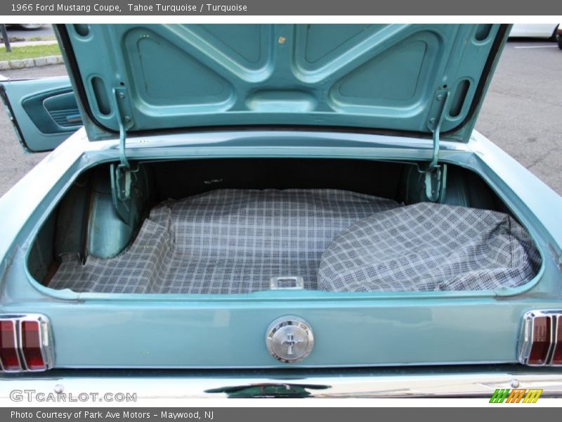  1966 Mustang Coupe Trunk