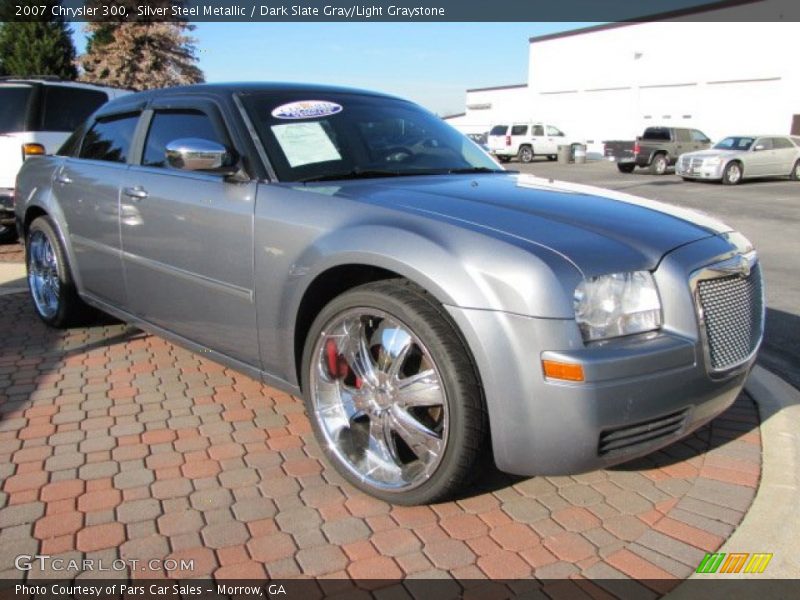 Silver Steel Metallic / Dark Slate Gray/Light Graystone 2007 Chrysler 300