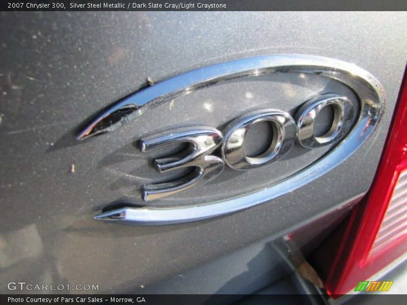 Silver Steel Metallic / Dark Slate Gray/Light Graystone 2007 Chrysler 300