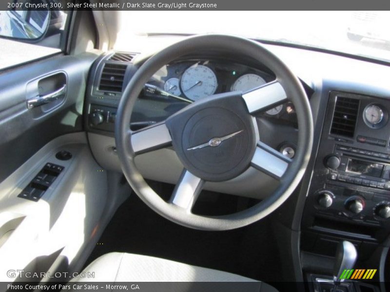 Silver Steel Metallic / Dark Slate Gray/Light Graystone 2007 Chrysler 300